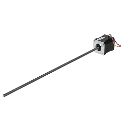 Двигатель шаговый с винтом 17HS8403-350TR6.35x1.58