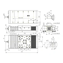 Модуль линейного перемещения PLLM-61L-10100