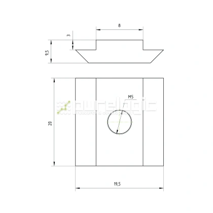 Сухарь пазовый 40HM5 фото