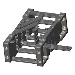 Держатель пластикового кабель-канала JY35Q.1.75W-FJT