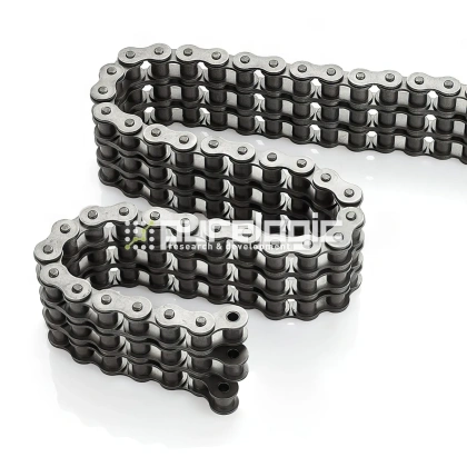 Цепь приводная роликовая трехрядная 06B-3 фото