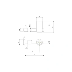 Пазовый соединитель 45MSN