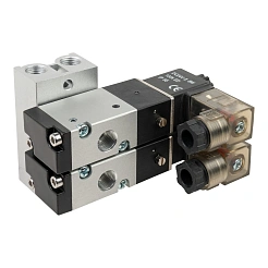 Пневмораспределитель 3V110-06-2F 24VDC