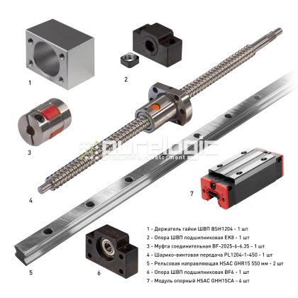 Набор механики PL1204B-362P1 фото