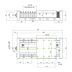 Модуль линейного перемещения PLLM-61H-10150