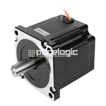 Двигатель шаговый биполярный PL86H80-D14K-A фото